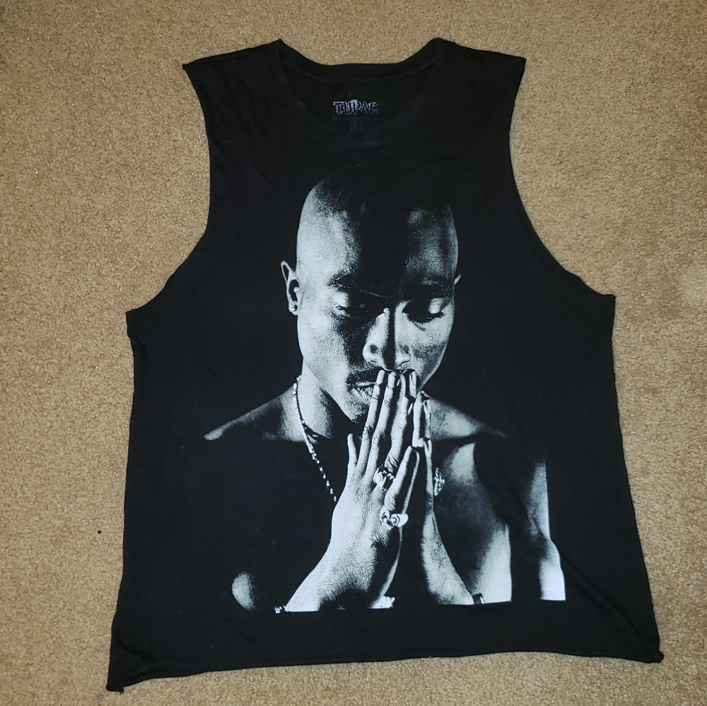 Tupac Muscle Tee